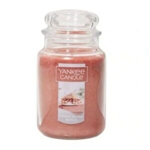 NEW Yankee Candle Glass Parisian Holiday Brunch Original Jar Candle 22oz